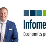 Picture of Brad Olsen and the Infometrics logo