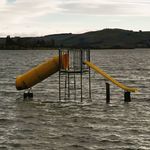 Playground in Lake Waihola