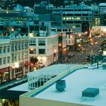 photo of Wellington streets in the evening